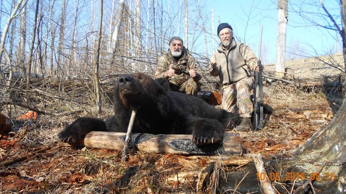 Spring Amur bear hunt. Booking this hunt for May 2022 and 2023 open.